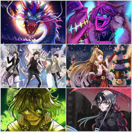 Tools: Procreate Ipad Air, Photoshop and adobe illustrator